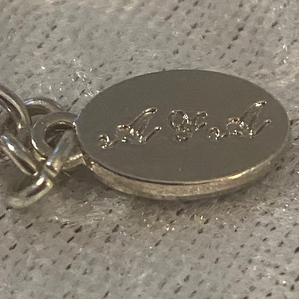 Chic Silver Fleur-de-Lis Necklace and Earring Set - Picture 11 of 11